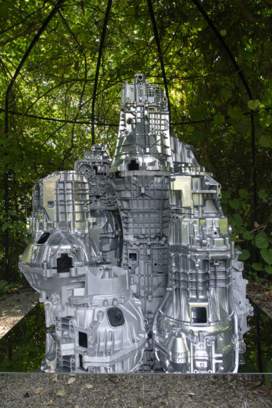 Model of Jeremy Rifkin’s Biospheric City (Sathorn Unique Tower and Wat Yannawa)