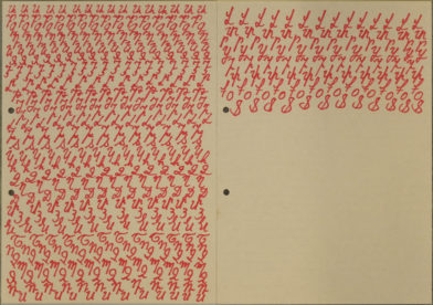 Fig.a, a comme alphabet