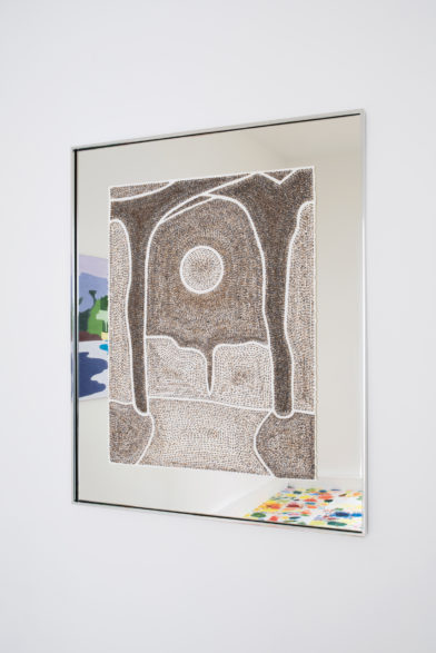 Forest Canopy Dusk (La Lune Lavande, Fleurs sûr Miroir) 