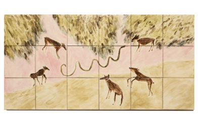 Untitled (Snake and Hounds)