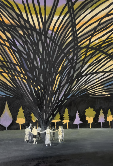 Dancing around the tree