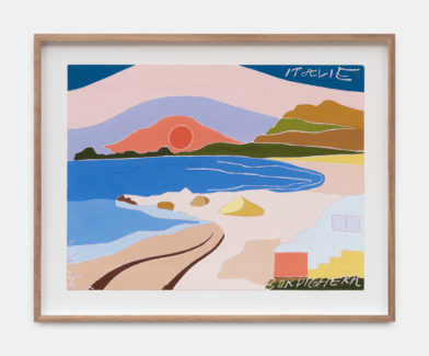 Coucher de Soleil à la Plage Bordighera