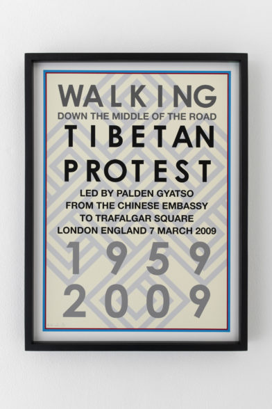 THE WALKING TIBETAN PROTEST, 2009