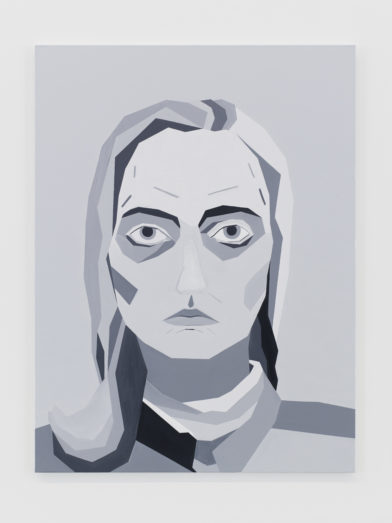 Leen Voet_2023_Heilig-Graf, portret #2_2023_oil on canvas_144 x 108 cm_copyright Kristien Daem