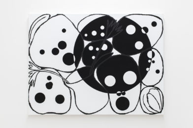 with banana, flower pot, cabbage, flowers, full moon shadow